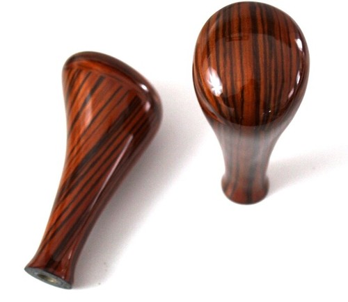 Zebrano holz schalthebel - zebrano,
