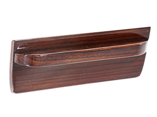 Zebrano holz deckel - deckel, griff